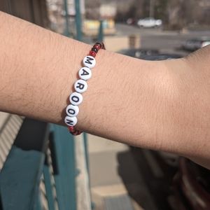 Taylor Swift Maroon Bracelet